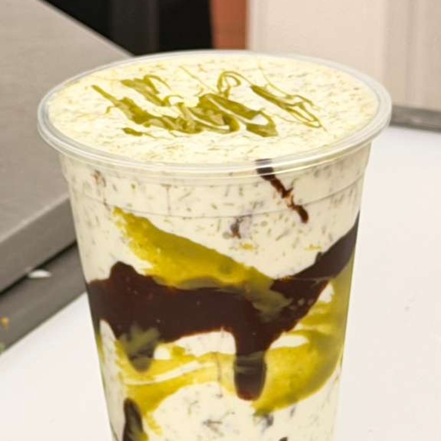 Dubai Pistachio Kunafa Shake